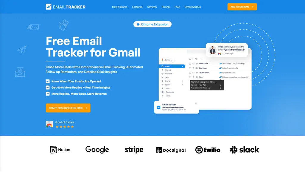 Email Tracker 工具截图