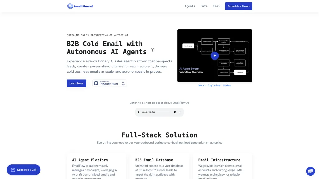 EmailFlow 官网截图