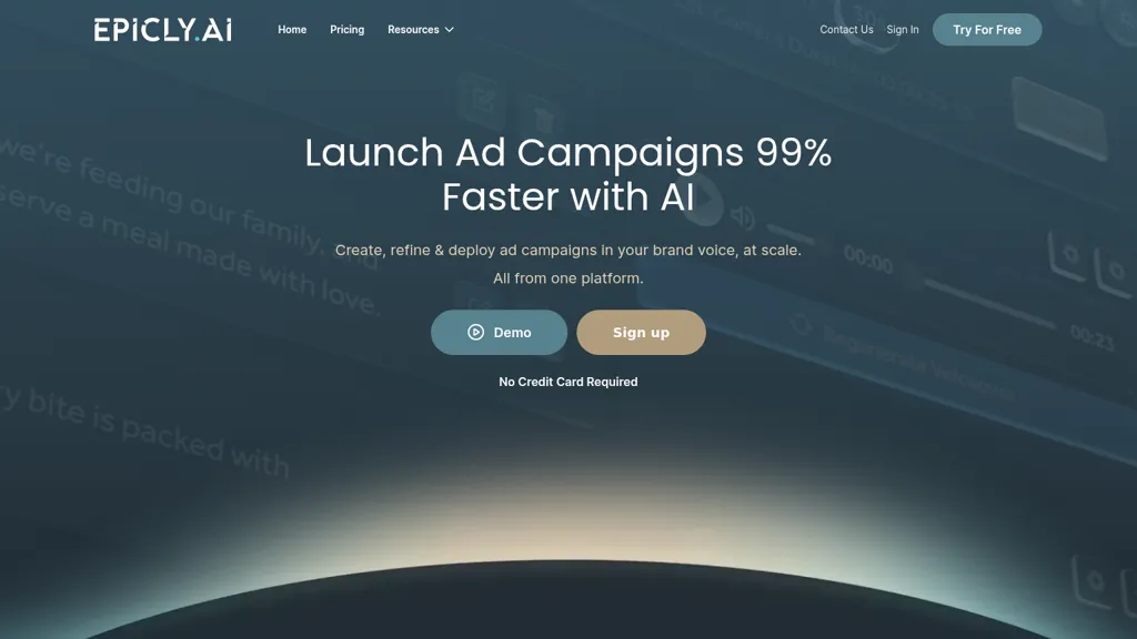 Epicly AI 官网截图