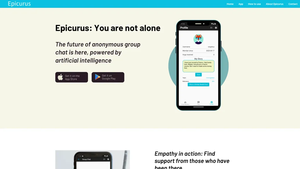 Epicurus 工具截图