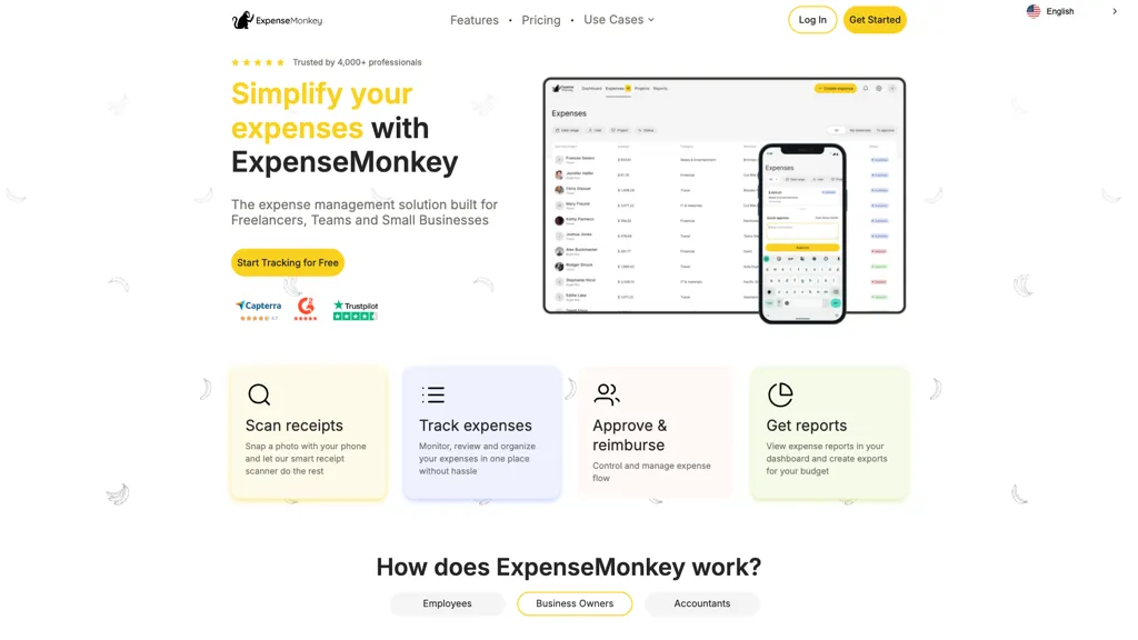 ExpenseMonkey 工具截图