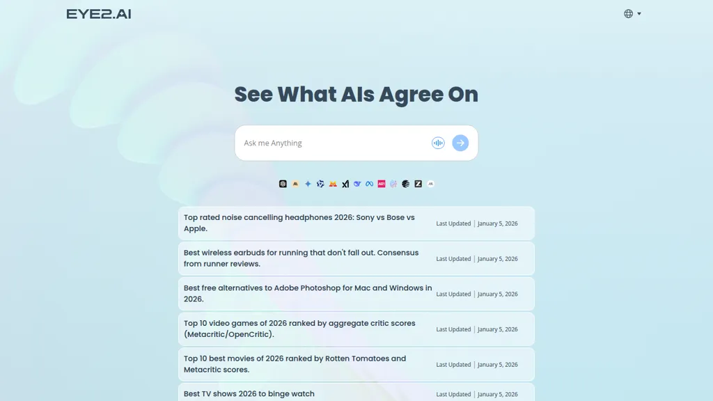 Eye2.ai 官网截图