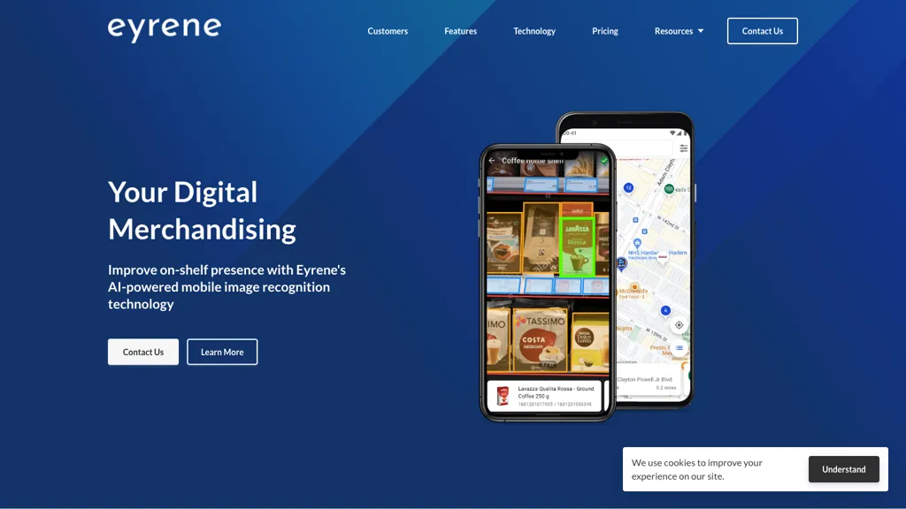Eyrene 官网截图