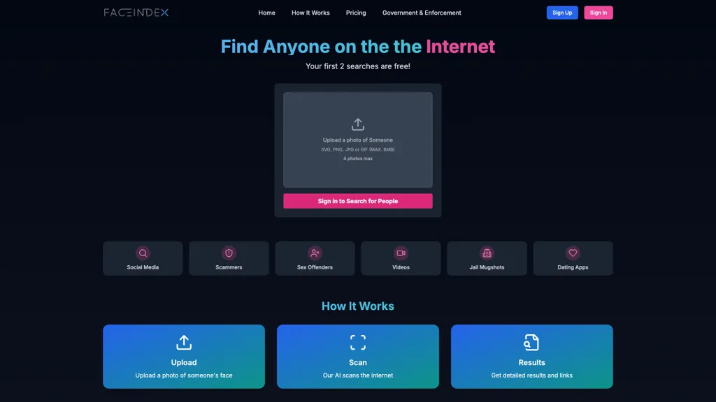 Face Index 工具截图