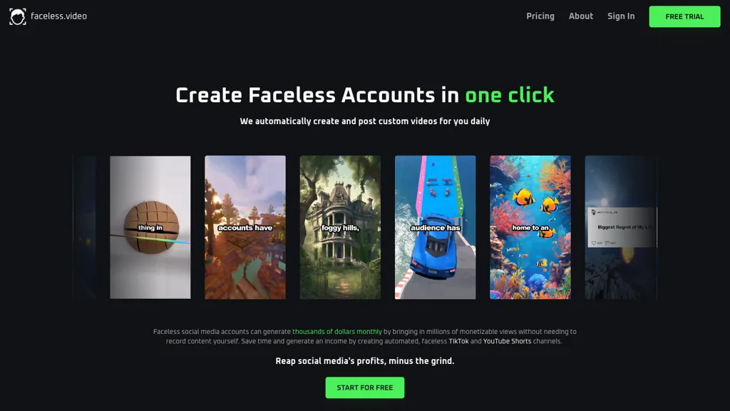 Faceless 工具截图