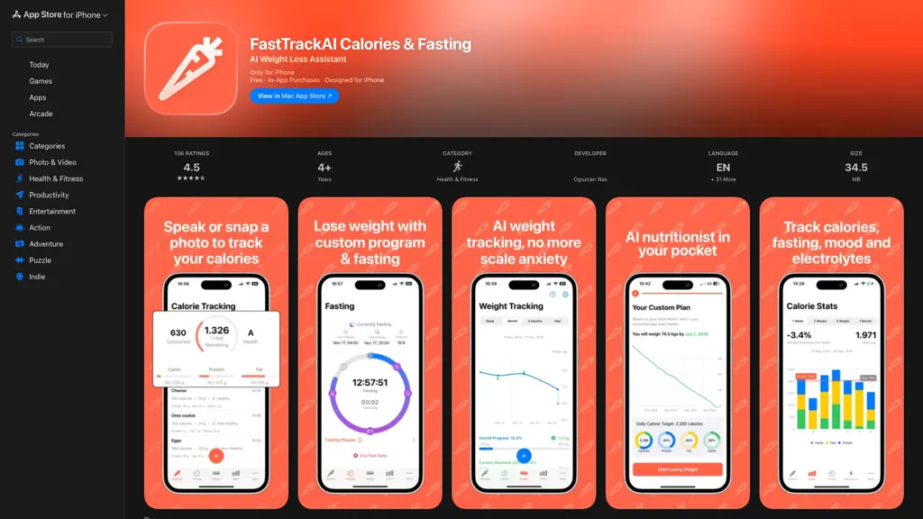 FastTrackAI 官网截图