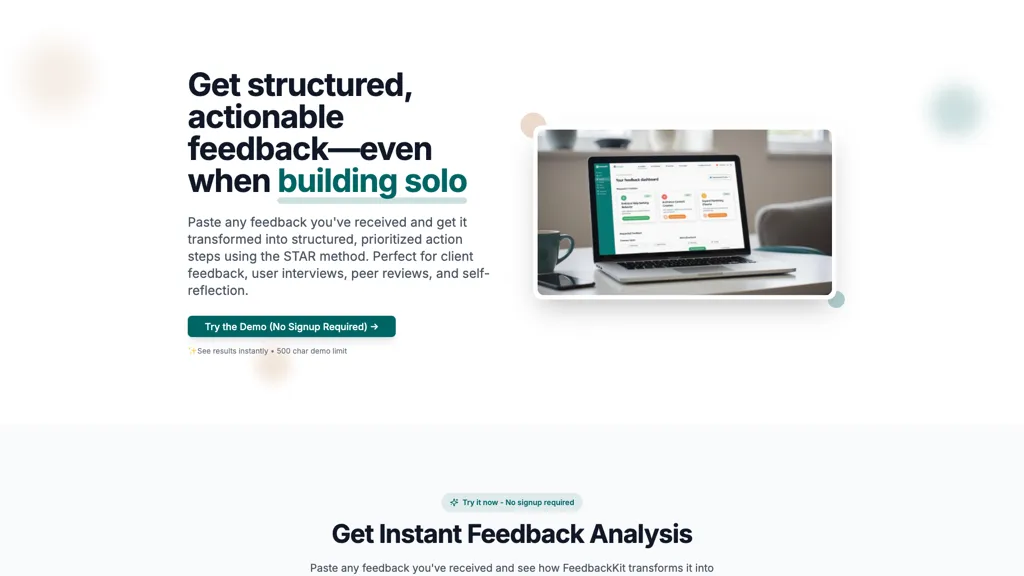 Feedback Kit 工具截图