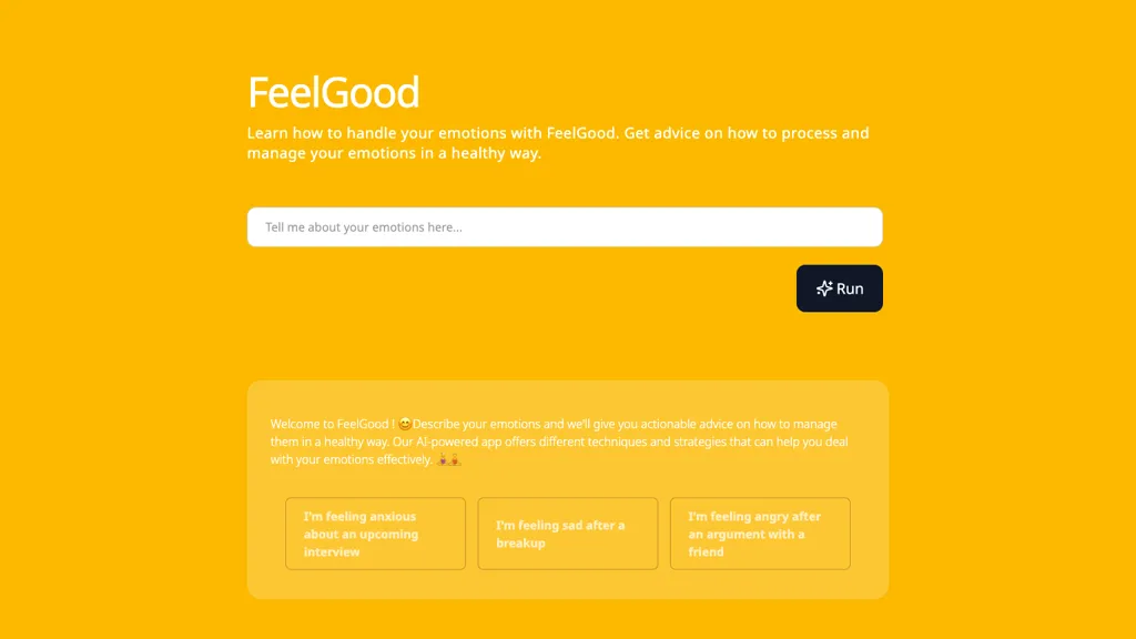 FeelGood 工具截图