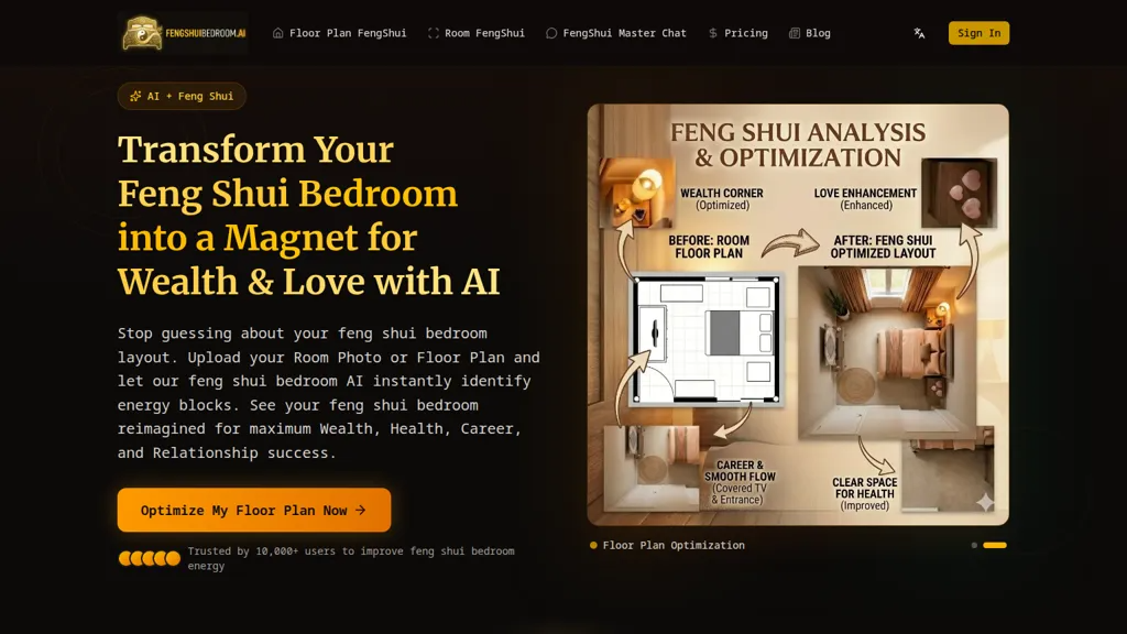 Feng Shui Bedroom 工具截图