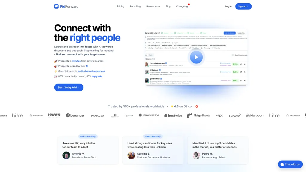 Fidforward 工具截图