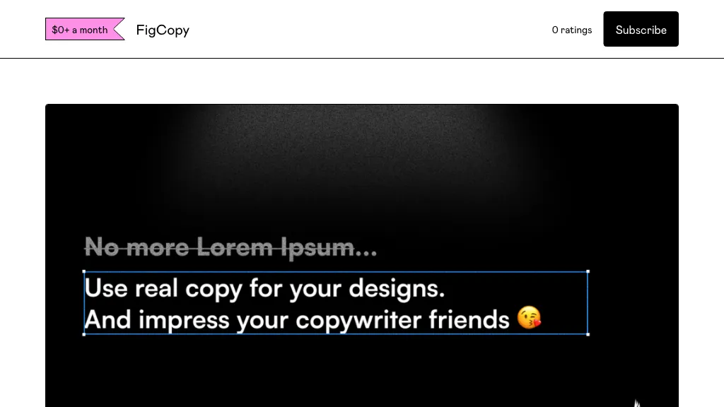 FigCopy 官网截图