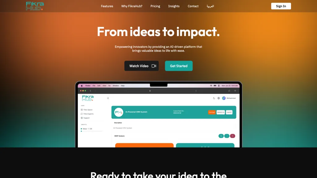 FikraHub 工具截图