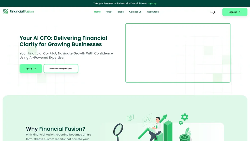 Financial Fusion 官网截图