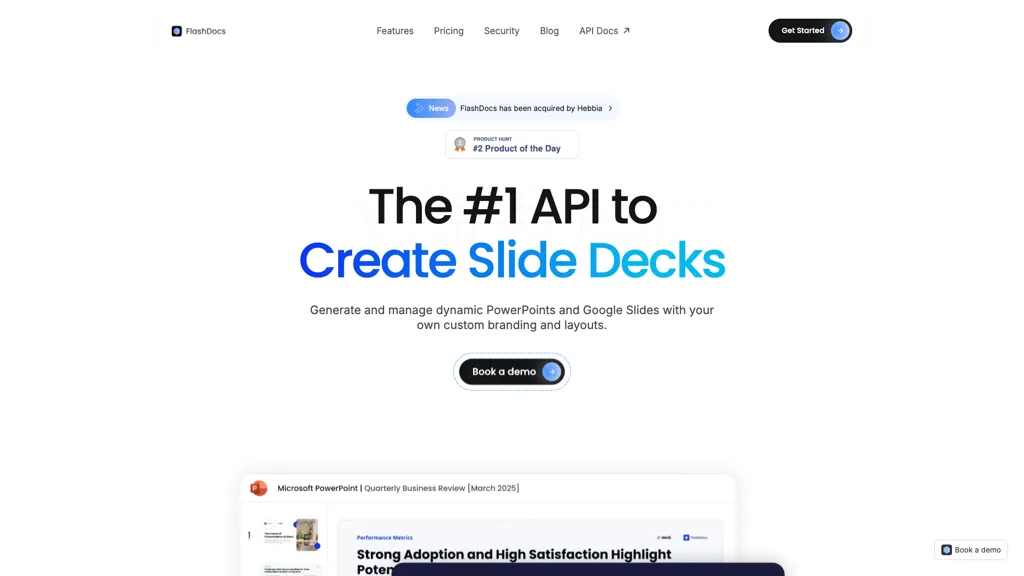 FlashDocs API 工具截图