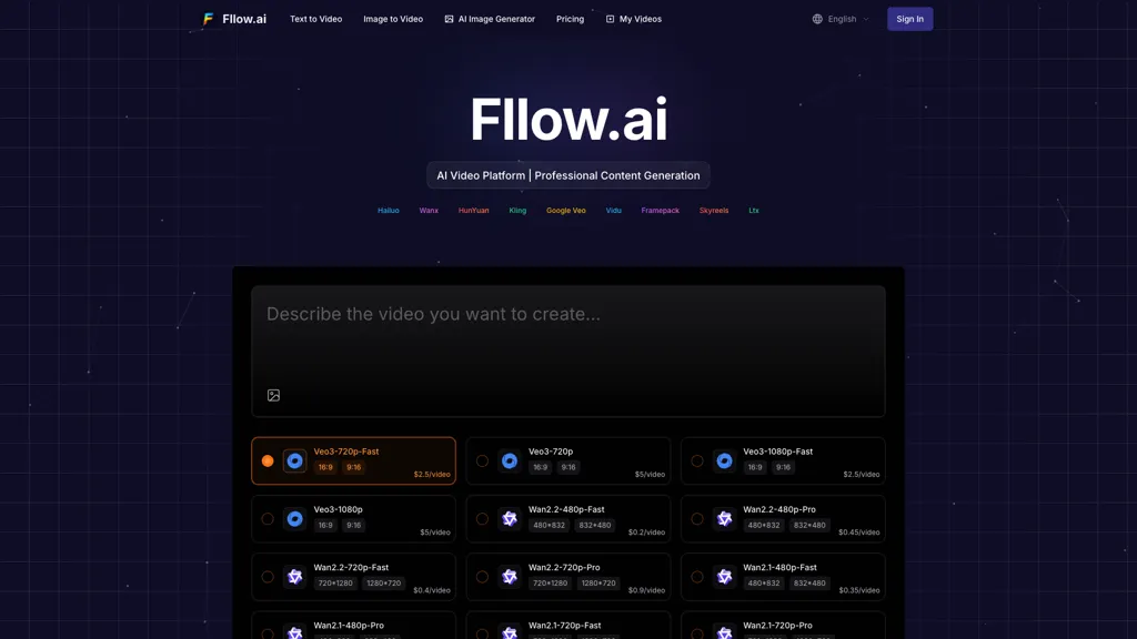 Fllow.ai 官网截图