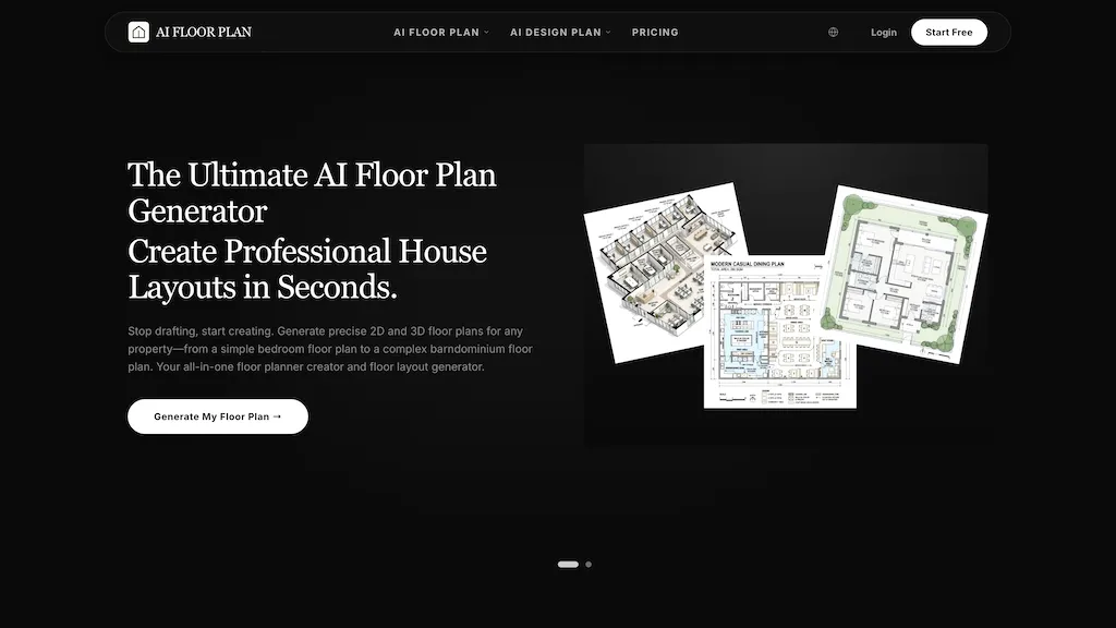 FloorPlan.aiai 官网截图