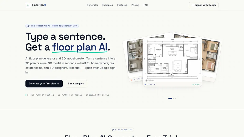 FloorPlanAI 工具截图