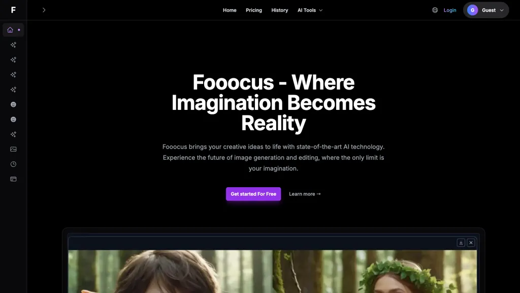 Fooocus 工具截图