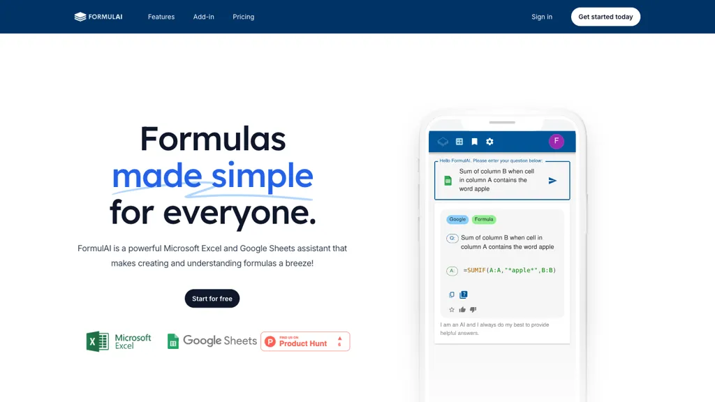 Formulai 工具截图