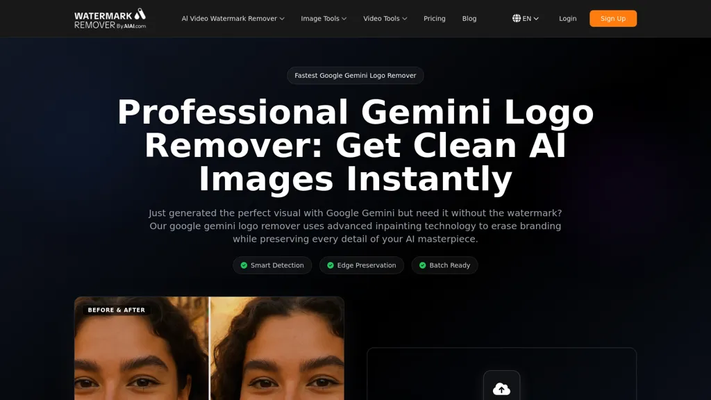 GeminiLogoRemover 官网截图
