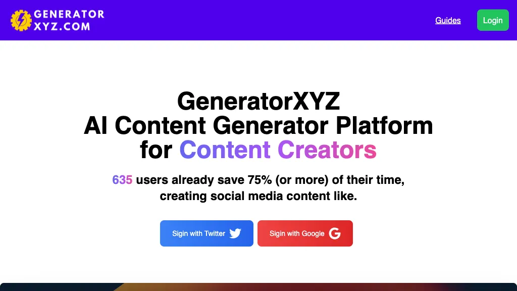 Generator XYZ 工具截图