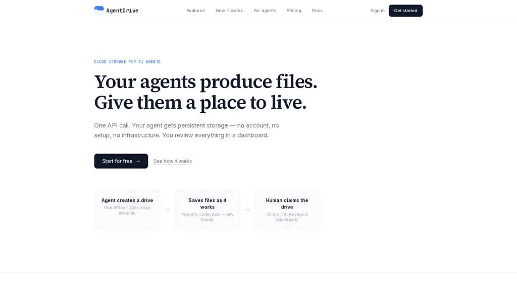 AgentDrive 工具截图