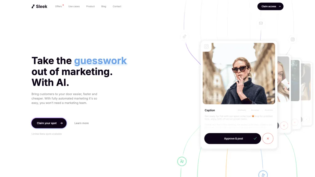 getsleek.ai 官网截图