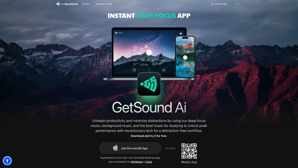 GetSound.ai 工具截图