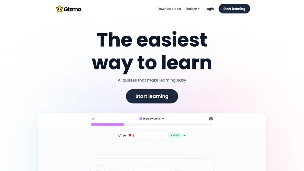 Gizmo 官网截图