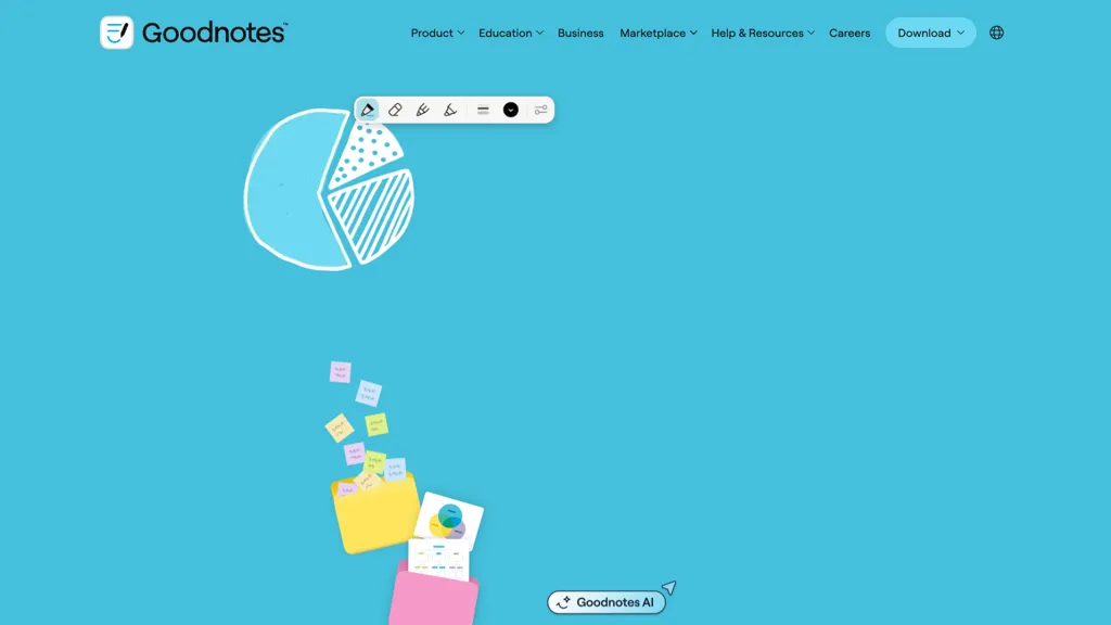 Goodnotes 官网截图