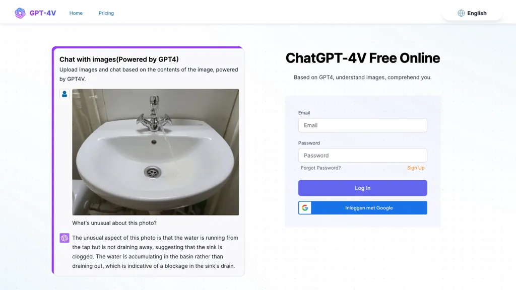 GPT-4V 官网截图