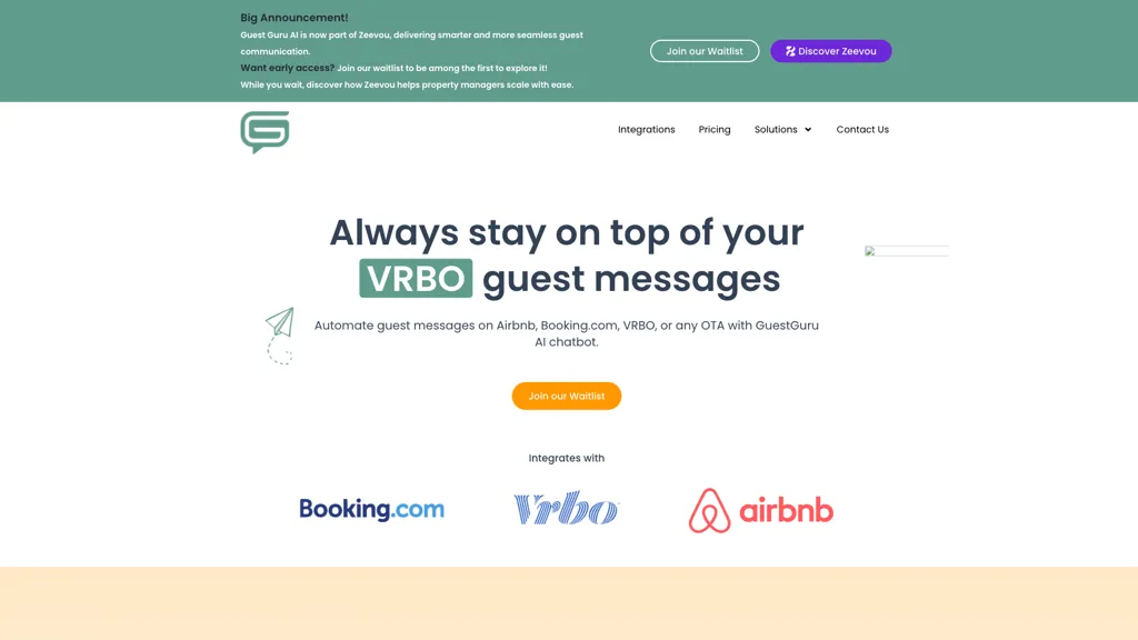 Guest Guru 官网截图