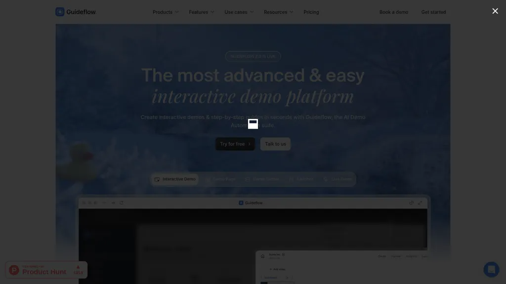 Guideflow 官网截图