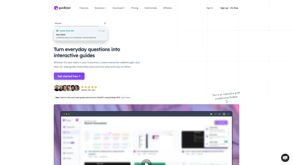 Guidejar 工具截图