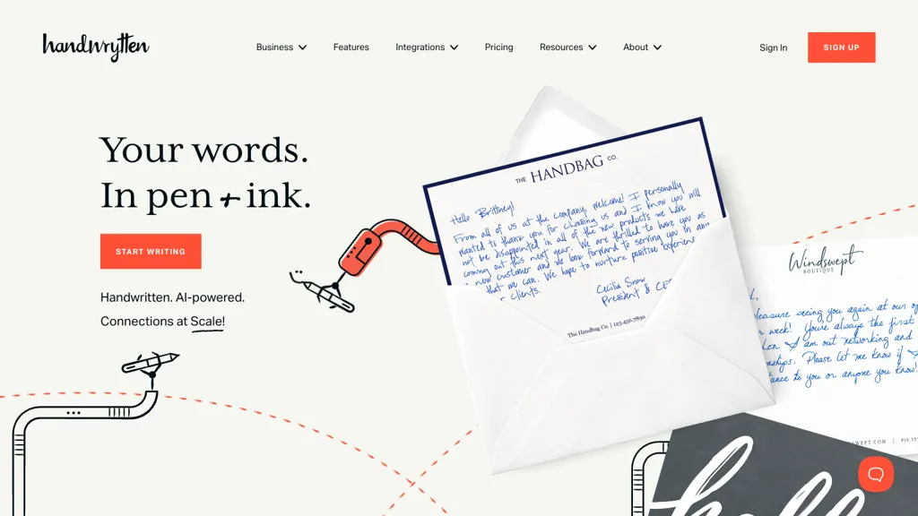 Handwrytten 工具截图