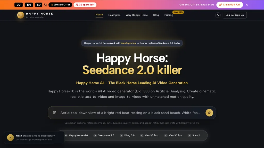 happy-horse.net 工具截图