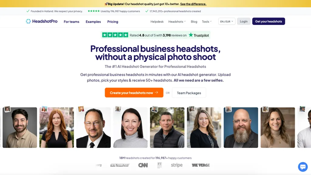 Headshotpro 工具截图