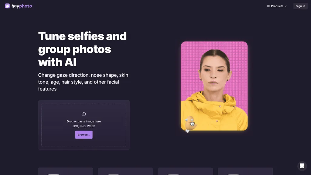 HeyPhoto 官网截图