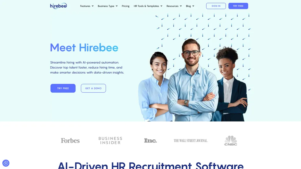 Hirebee.ai 工具截图