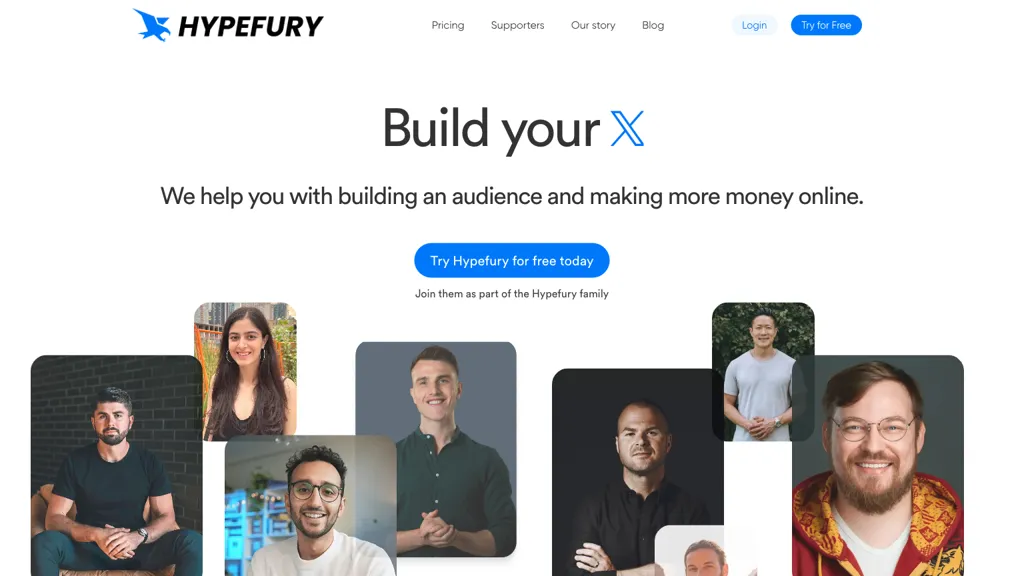 Hypefury 官网截图