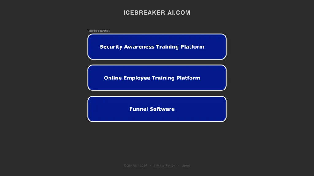 Icebreaker AI 官网截图