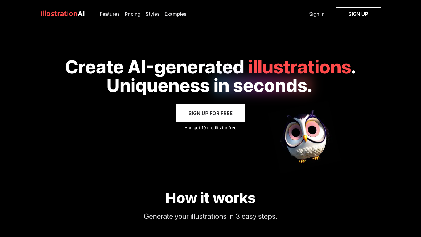 IllostrationAI 工具截图