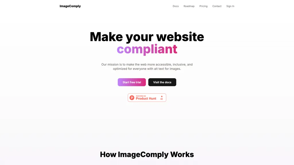 ImageComply 官网截图