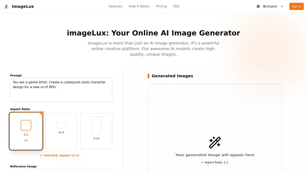 imagelux 官网截图