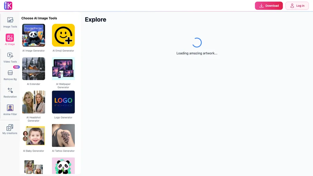 Imgkits image editor 官网截图