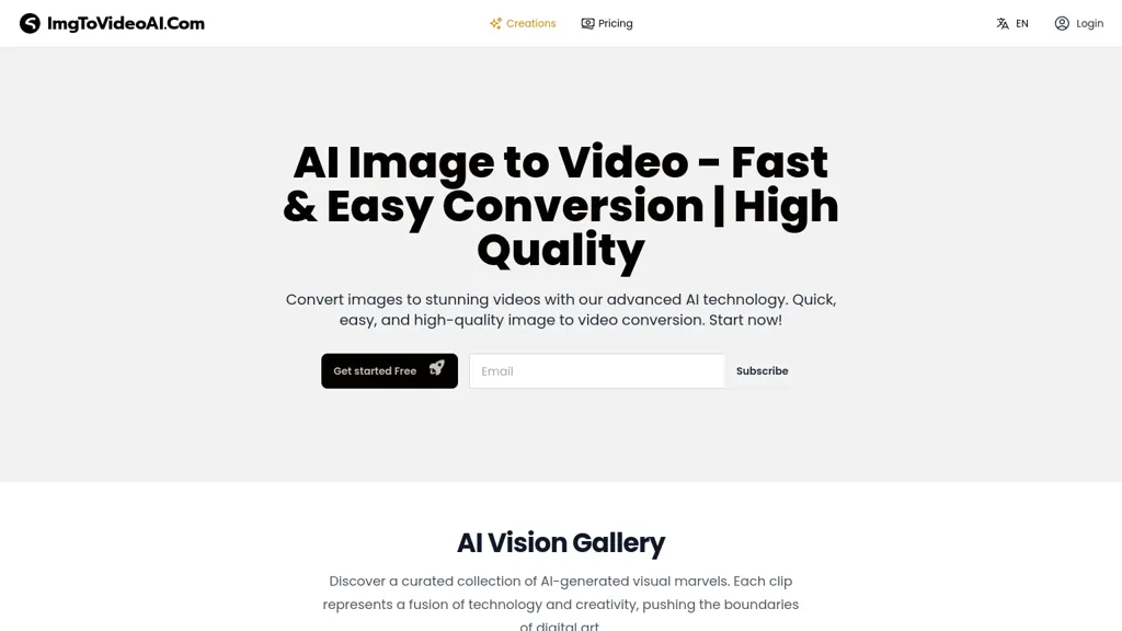 ImgToVideoAI 工具截图