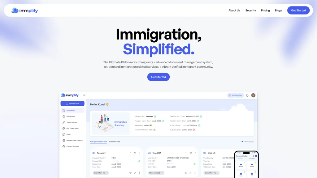Immplify 工具截图