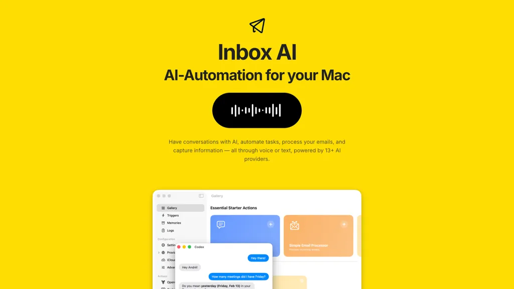 Inbox AI 官网截图