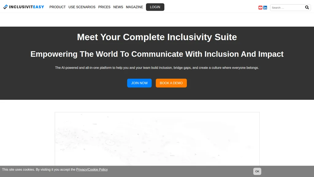 InclusivitEasy 官网截图