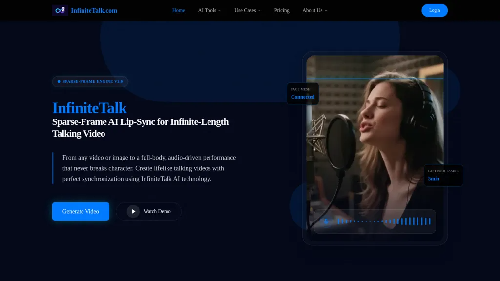 InfiniteTalk 工具截图